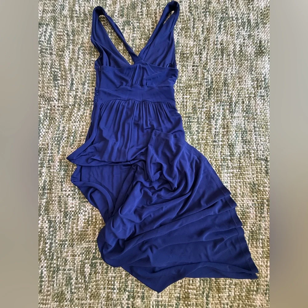 Anthropologie Maeve Yuma Maxi Dress Size 0 Blue - Picture 5 of 7